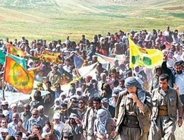 O PKK'lı bakın nerede ortaya çıktı