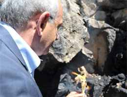 Kılıçdaroğlu Munzur Baba'da mum yaktı