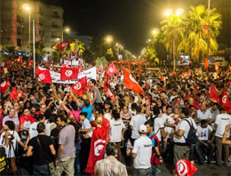 Tunus'ta gösteriler yeniden başladı