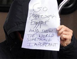 Ünlü oyuncudan Mısır protestosu