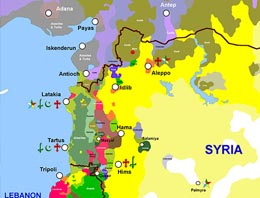 İşte Obama'yı zorlayan Suriye haritası!