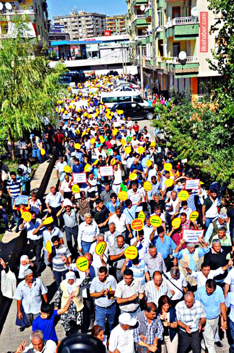 Diyarbakır'da Anadil için yürüdüler!