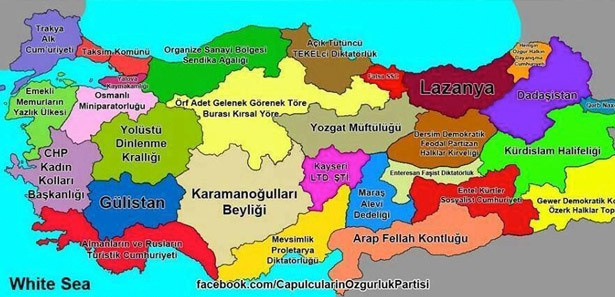 İşte çapulcuların Türkiye haritası!