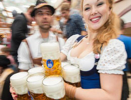 Oktoberfest'te 3,5 milyon ziyaretçi