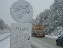 İstanbul-Ankara yolu kara teslim oldu