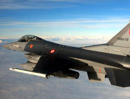 Suriye uçağı yaklaştı F-16'lar havalandı