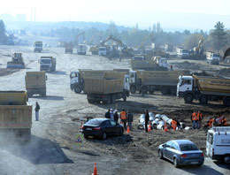 ODTÜ yol çalışmasına destek