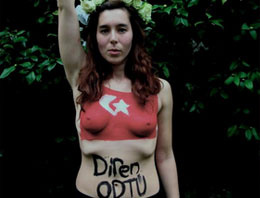 FEMEN'in son destekçisi Hande