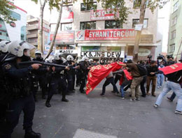 Başkent'te öğrencilere polis müdahalesi