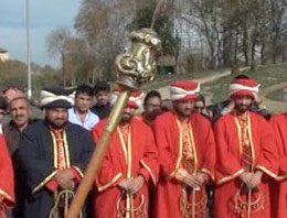 Mehteran takımından Erdoğan'a marş