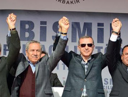 Erdoğan ve Arınç el ele