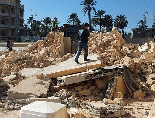 Libya'da Osmanlı türbesine saldırı