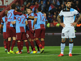Trabzonspor Apollon Limassol maçının golleri