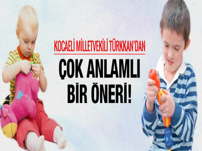 Türkkan'dan çok anlamlı araştırma önergesi