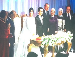 Erdoğan Kalyoncu'nun nikahına katıldı