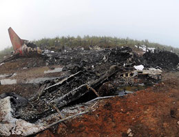 Cezayir'de uçak düştü:  En az 103 ölü