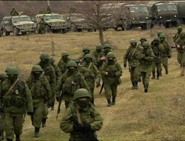 Kırım'da askeri üsse saldırı FLAŞ!