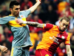 Galatasaray Kayserispor'a 1-0 yenildi
