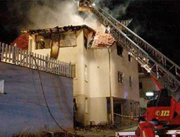 Almanya'da feci yangın: 1 Türk öldü