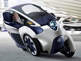 Toyota i-Road'da testlere başlandı!