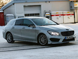 Mercedes CLA 45 Shooting Brake yakalandı