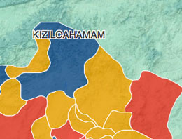 Ankara Kızılcahamam seçim sonuçları 2014