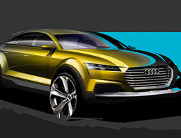 Audi Q4 konseptin çizimleri yayınlandı