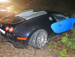 Milyon dolarlık Bugatti Veyron'un sonu