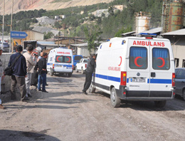 27 ambulans,3 kurtarma ekibi,1 helikopter