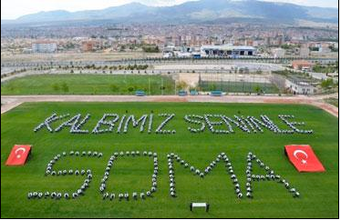Öğrencilerden Soma'ya destek mesajı