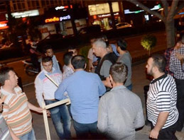 Soma protestocularına sopalı saldırı