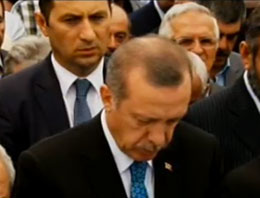 Erdoğan işçiler için cenaze namazında!