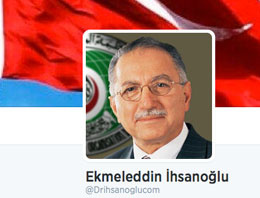 Ekmeleddin İhsanoğlu Twitter / Ekmeleddin İhsanoğlu'nun doğru-gerçek Twitter hesabı