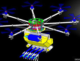 Biber gazı sıkan insansız hava aracı icat edildi