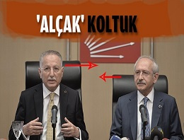 Kılıçdaroğlu alçak İhsanoğlu yükseğe oturdu