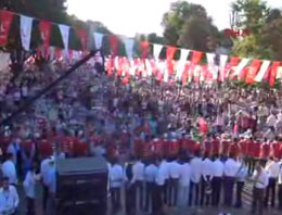 Saadet Partisi'nden Ayasofya önünde miting