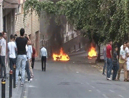 Okmeydanı'nda polislere şok saldırı!