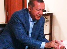 Erdoğan cemaatten hayır duası istedi!