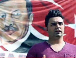 Gurbetçi gençten Erdoğan için rap klip