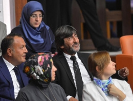 Erdoğan'ın yemin törenine o da katıldı