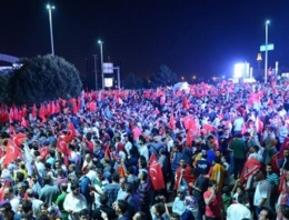 Erdoğan'a İstanbul'da coşkulu karşılama
