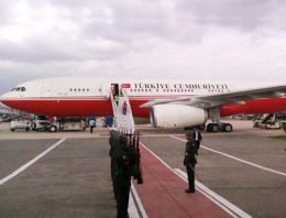 Erdoğan, ilk yurtdışı gezisine bu uçak ile gitti!