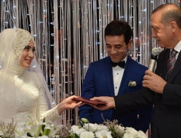 Cumhurbaşkanı Erdoğan nikah şahidi!