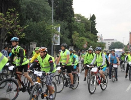 Bakırköy'de bisiklet turu