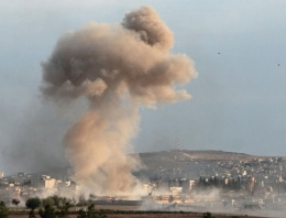 Kobani'de son durum çatışma şiddetlendi