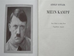 Hitler’in kitabı açık artırmada!