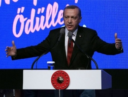 Erdoğan Necip Fazıl Ödül töreninde!