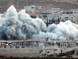 Kobani'de IŞİD’in sığınaklarına girildi!