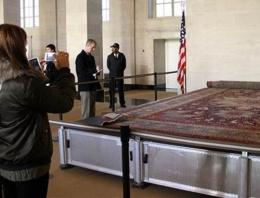ABD'de Ermeni halısı ziyarete açıldı!