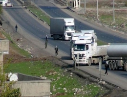 PKK'lılar uluslararası yolu kesti